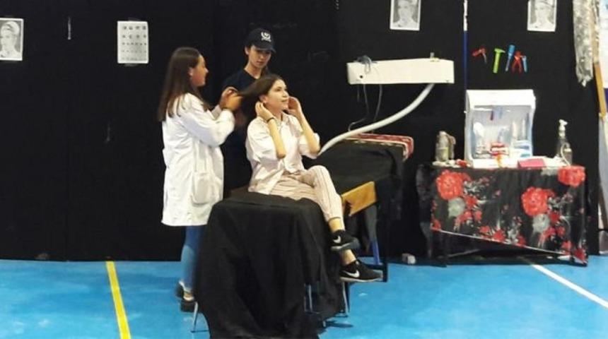 Beşinci oyunlarını Dodurga beldesinde sahnelediler