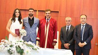 Sivassporlu Muammer Yıldırım'ın mutlu günü