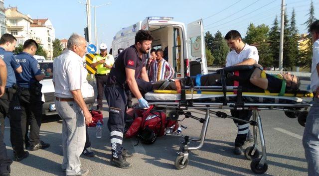 Tavşanlı’da trafik kazası: 1 yaralı