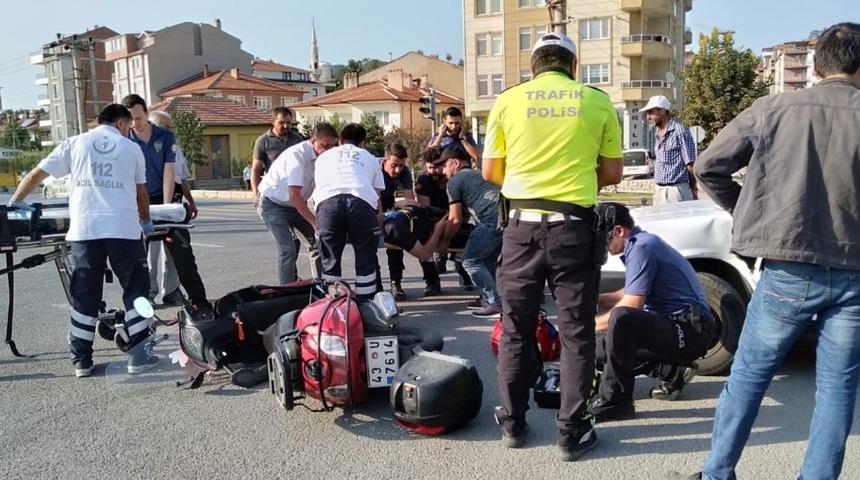 Tavşanlı’da trafik kazası: 1 yaralı