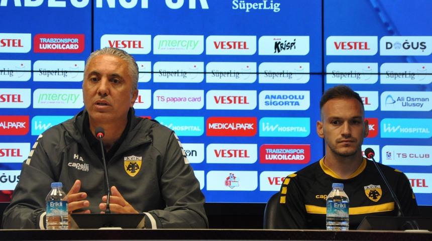 Nikos Kostenoglou: Trabzonspor'u elememiz çok zor