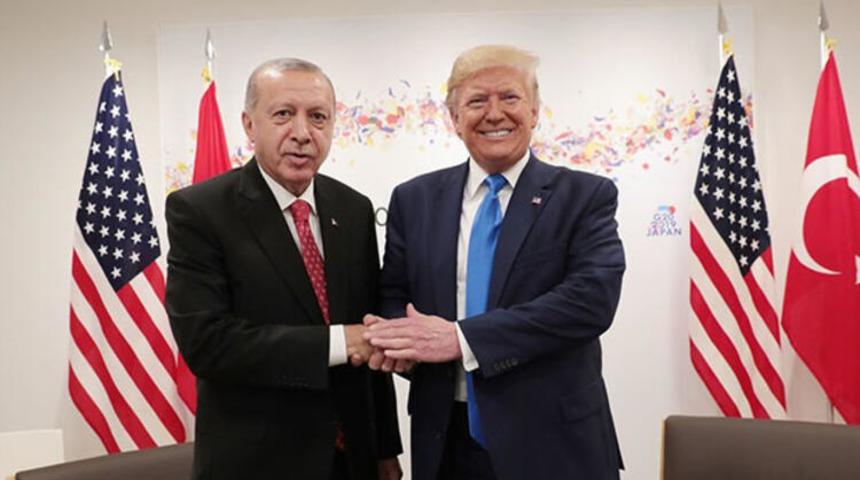 Cumhurbaşkanı Erdoğan Trump ile görüştü!