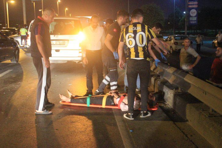 Avcılar E-5’te zincirleme trafik kazası: 1’i ağır 3 yaralı G1