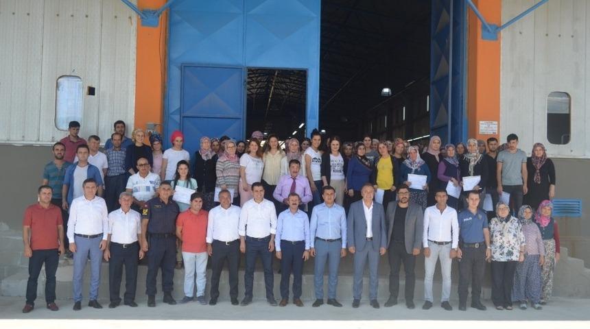 Katıldıkları kurs iş sahibi yaptı