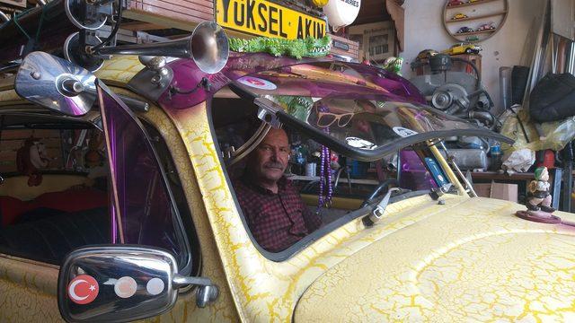 Klasik Volkswagenlere gözü gibi bakıyor