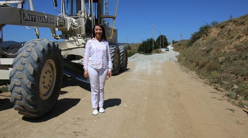 Pazaryeri&rsquo;nde arazi ve tarla yolları yapım &ccedil;alışmaları