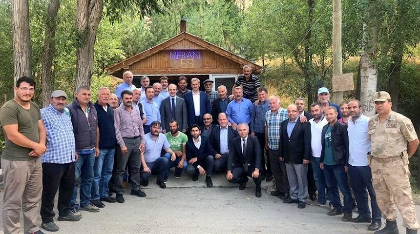 Vali Epcim muhtarlarla bir araya geldi