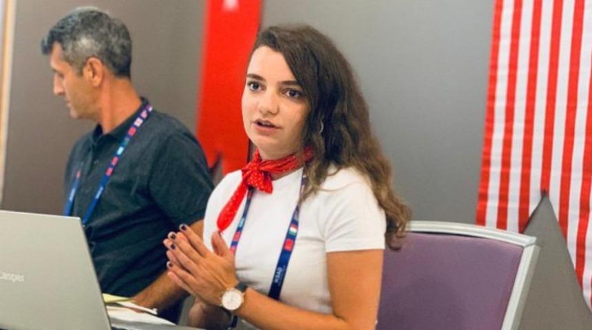 DP&Uuml; mezunu T&uuml;rkmen, ABD&rsquo;de sunum yaptı