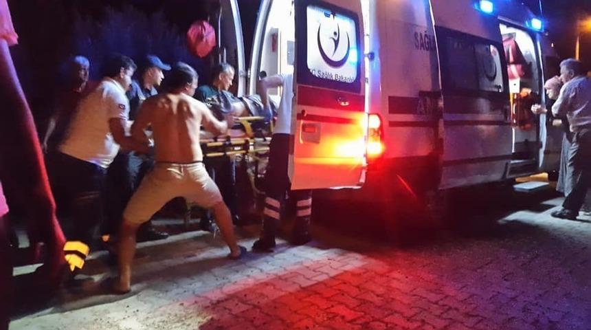 Motosikletten ateş a&ccedil;ıldı