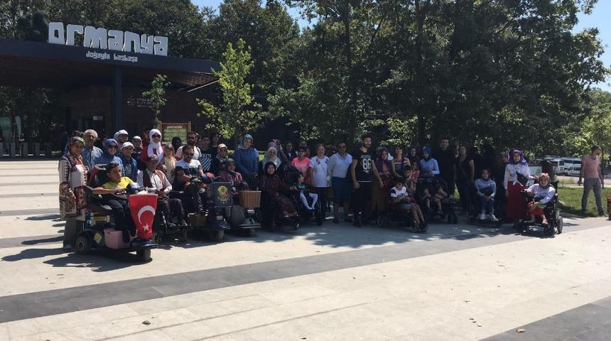 Engelli vatandaşlar Ormanya&rsquo;yı gezdi