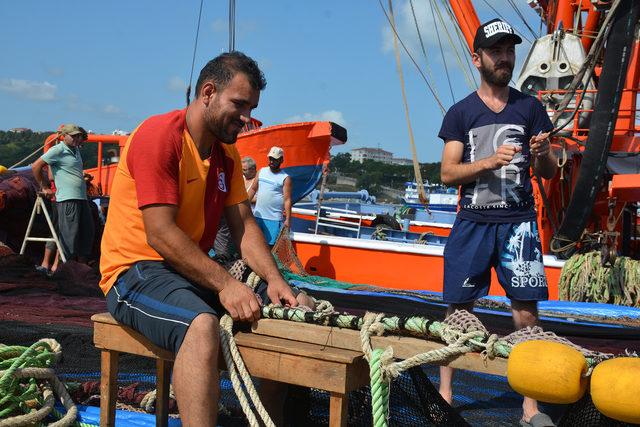 Karadenizli balıkçılar av sezonuna hazırlanıyor