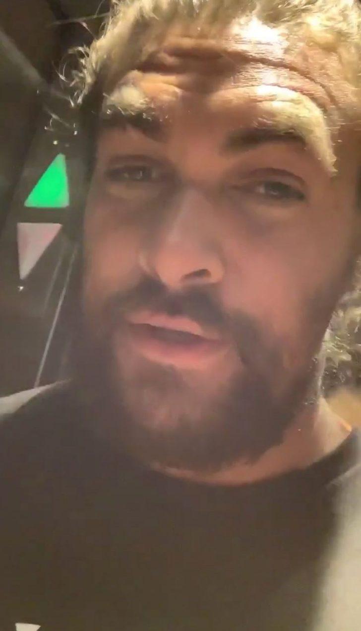 Jason Momoa iki saat asansörde mahsur kaldı G1