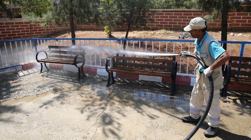 Haliliye’de okullarda temizlik seferberliği