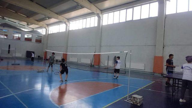 Hisarcık’ta Badminton Turnuvası