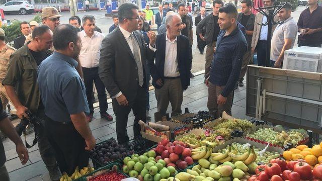 Erzurum Valisi Okay Memiş, Horasan’da