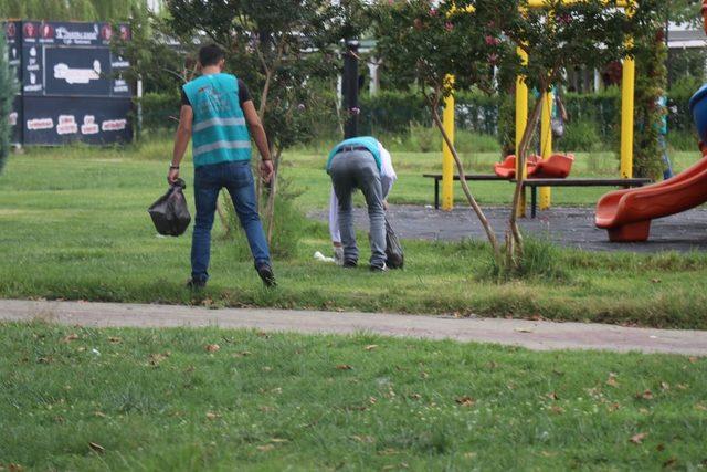 Sakarya’nın temizliğine hükümlülerden anlamlı katkı