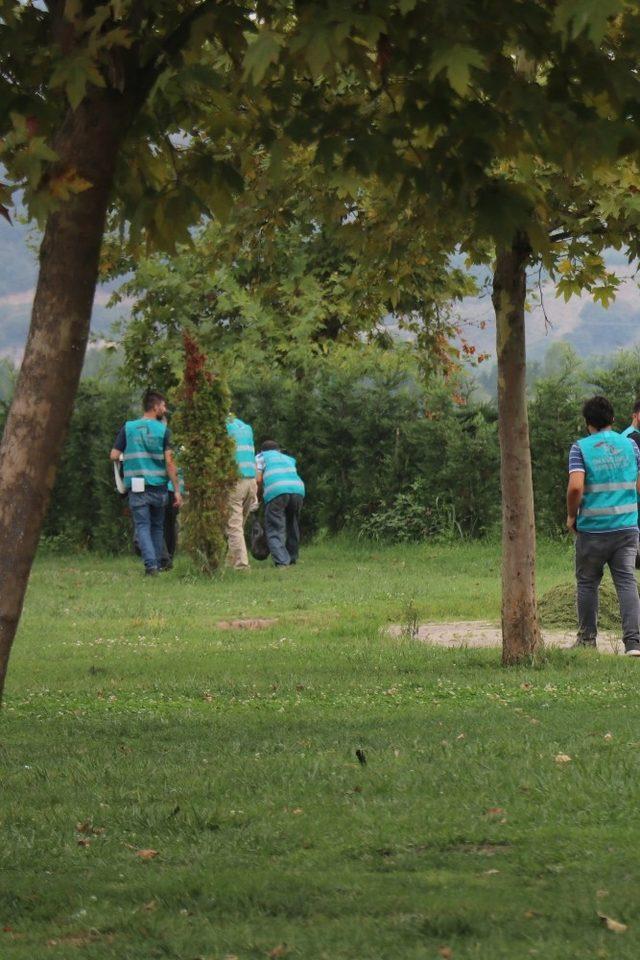 Sakarya’nın temizliğine hükümlülerden anlamlı katkı