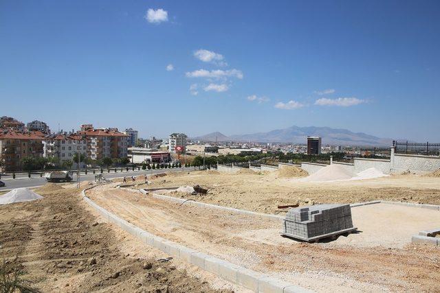 Karaman Belediyesinden yeni park yapımı