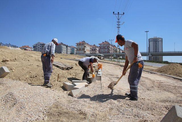 Karaman Belediyesinden yeni park yapımı