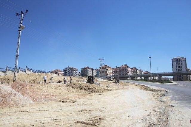 Karaman Belediyesinden yeni park yapımı