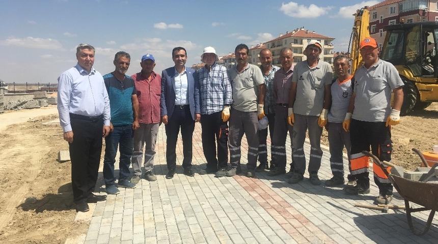 Karaman Belediyesinden yeni park yapımı