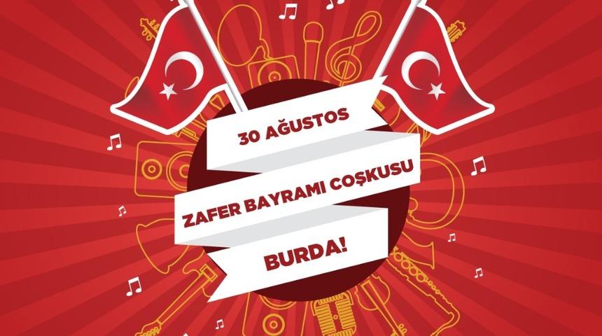 B&uuml;y&uuml;k Zafer&rsquo;in coşkusu 10&rsquo;da