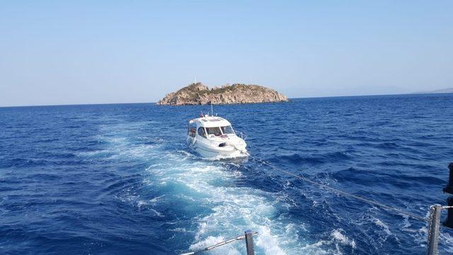 İmdatlarına Sahil G&uuml;venlik ekipleri yetişti 1