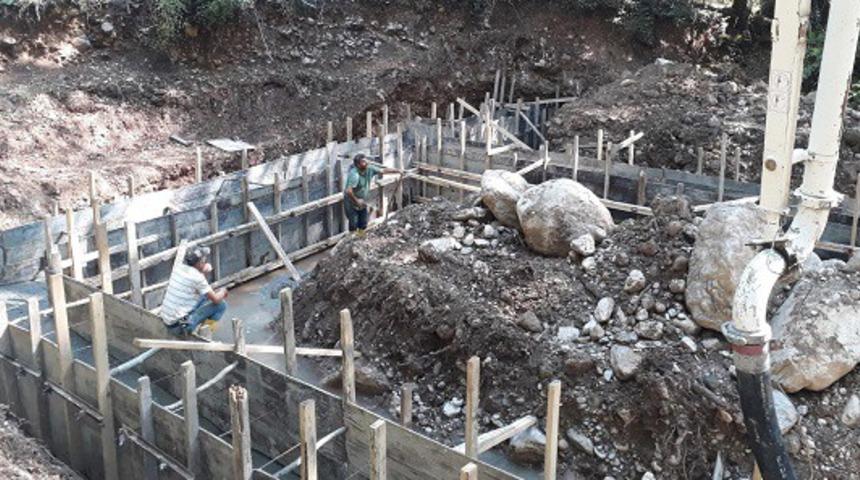 Karadere Sulama Tesisi ile 588 dekar arazi sulanacak