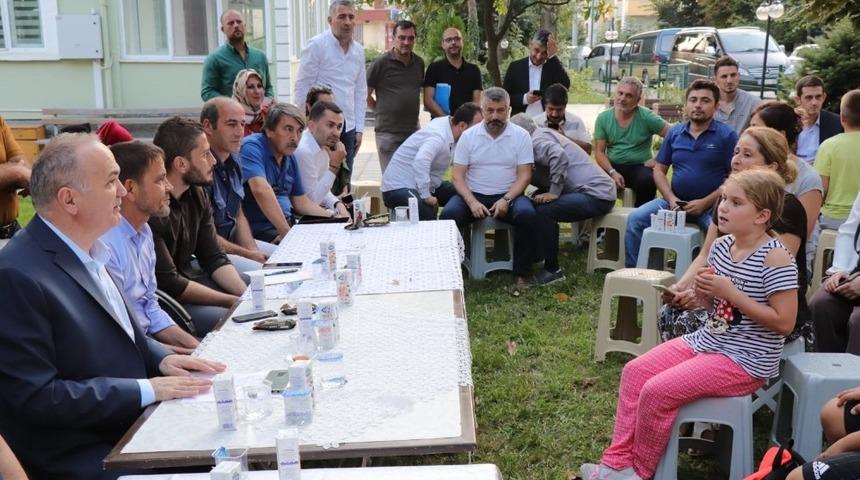 &Ouml;zl&uuml;&rsquo;n&uuml;n mahalle ziyaretleri devam ediyor