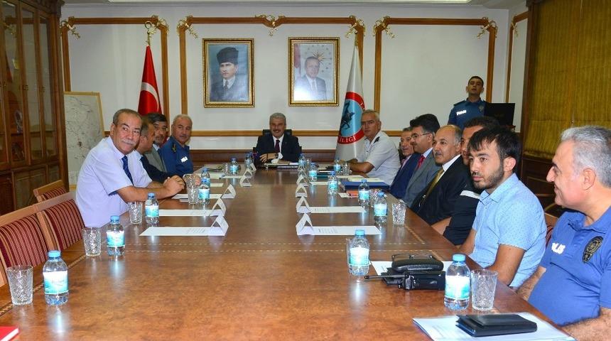 Kırşehir, İl Spor Güvenliği toplantısı yapıldı