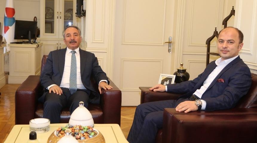 Başsavcı Turgut&rsquo;tan Rekt&ouml;r Karabult&rsquo;a Ziyaret