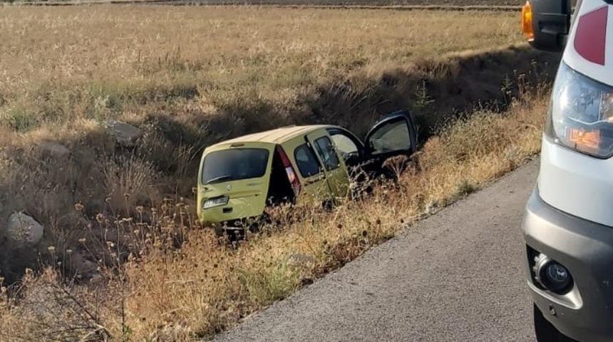 Karaman&rsquo;da trafik kazası: 1 yaralı
