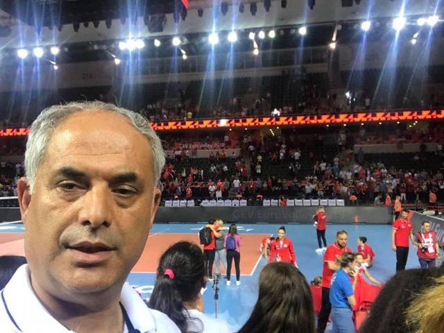 Başkan Yaman Türkiye A Milli Kadın Voleybol Takımını tebrik etti