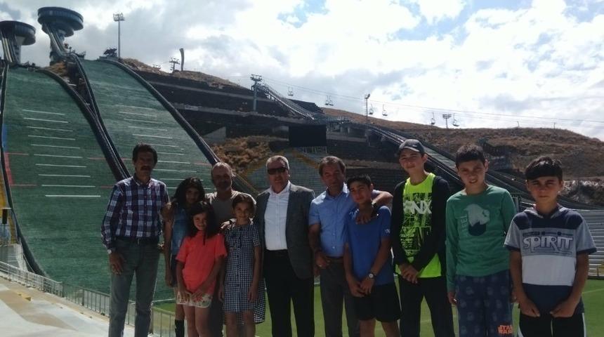 G&uuml;rc&uuml; sporcuların kamp i&ccedil;in tercihi Atlama Kuleleri oldu