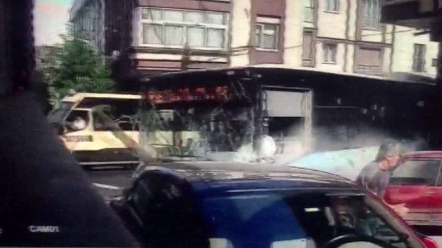 Gaziosmanpaşa’da halk otobüsü kazasında yeni görüntüler ortaya çıktı