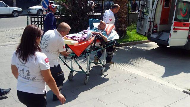 Felçli hükümlü, ambulansla adliyeye götürüldü