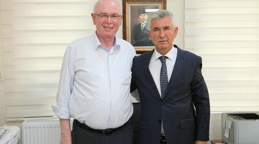 Kazım Kurt&rsquo;tan muhtarlara tebrik ziyareti