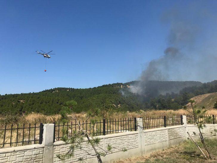 Çanakkale'deki orman yangını kısmen kontrol altında G5