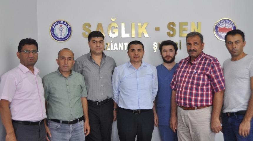 Sağlık-Sen Gaziantep Şubesinden maaş zammına tepki
