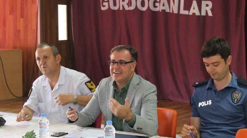 Hacılar’da muhtarlar toplantısı yapıldı