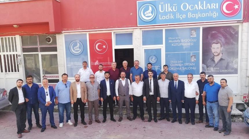 MHP Ladik İl&ccedil;e Başkanlığına Selami Aktaş atandı