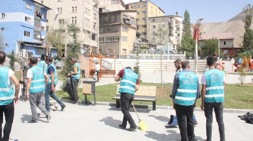 Denetimli serbestlik y&uuml;k&uuml;ml&uuml;lerinden &ccedil;evre temizliği