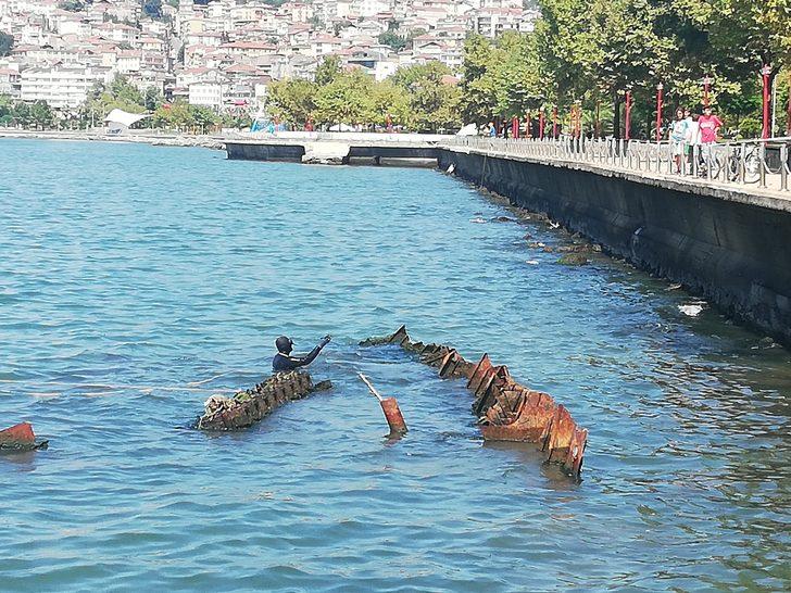 Zonguldak'ta batık gemiyi çıkartma çalışmaları başladı G2