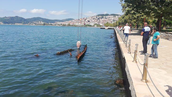 Zonguldak'ta batık gemiyi çıkartma çalışmaları başladı G3