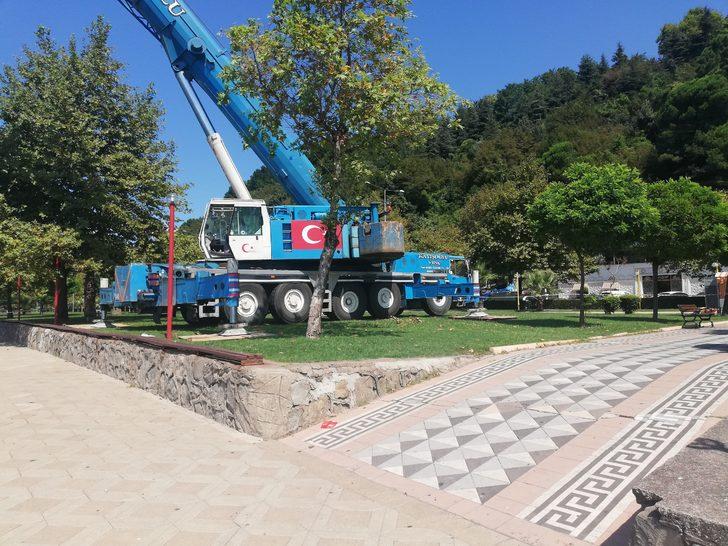 Zonguldak'ta batık gemiyi çıkartma çalışmaları başladı G4