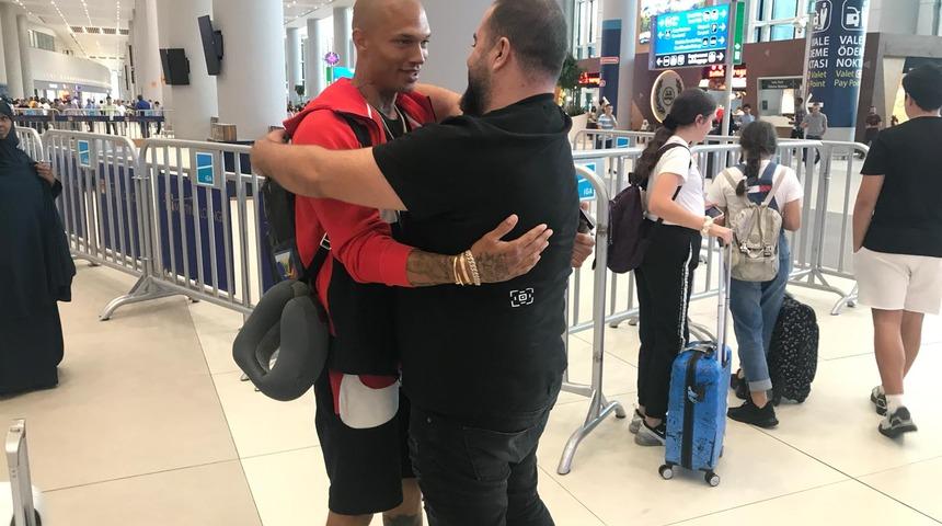 Eski Mahkum &Uuml;nl&uuml; Manken Jeremy Meeks İstanbul'a geldi