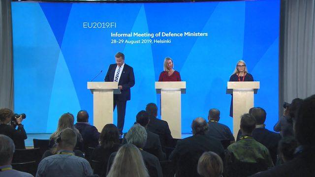 Mogherini: Savunma bakanlarıyla ilk kez iklim değişikliğini görüştük