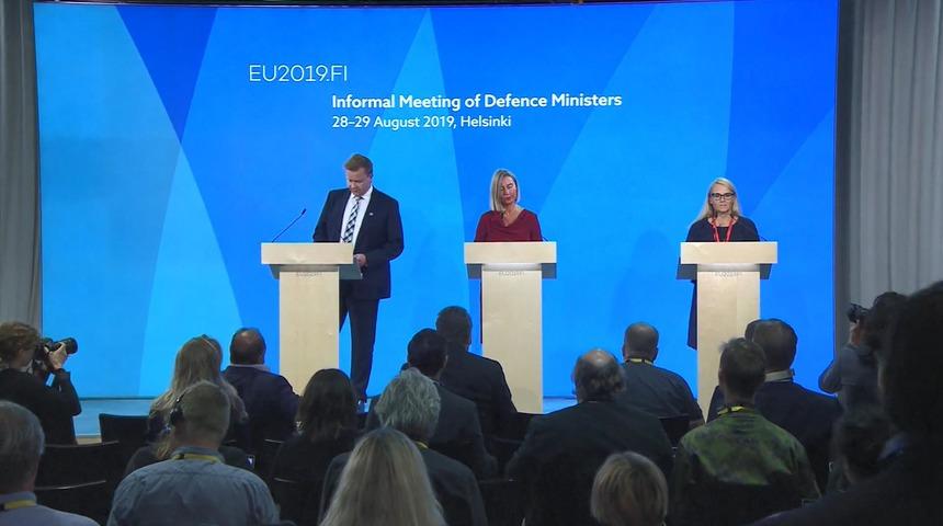 Mogherini: Savunma bakanlarıyla ilk kez iklim değişikliğini g&ouml;r&uuml;şt&uuml;k