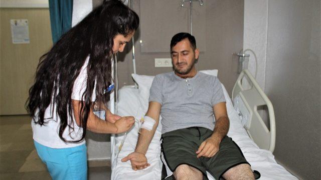 Şifayı bin 200 kilometre uzaklıkta buldu