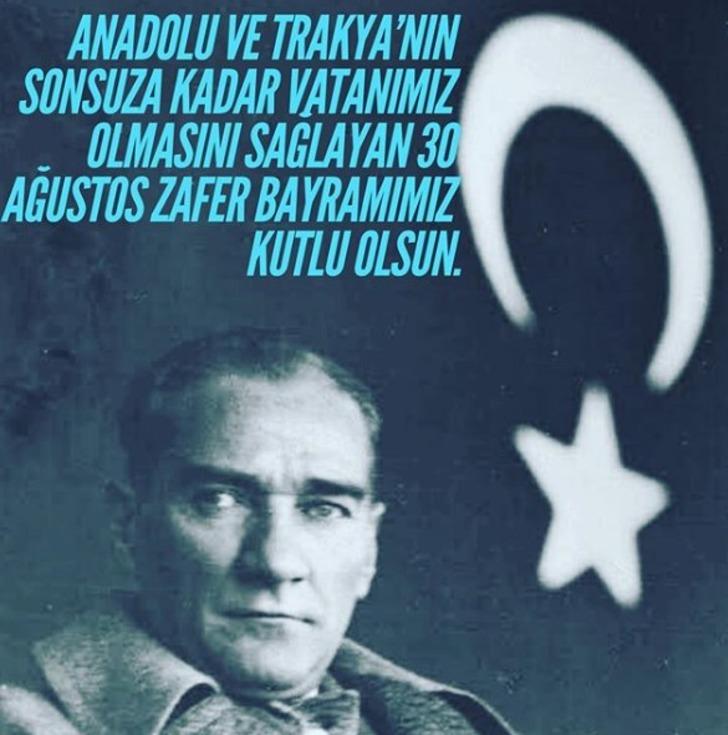 Ünlülerden 30 Ağustos Zafer Bayramı paylaşımları G5